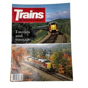 Trains Magazine of Railroading September 1984 u Tourist and Tonnage
